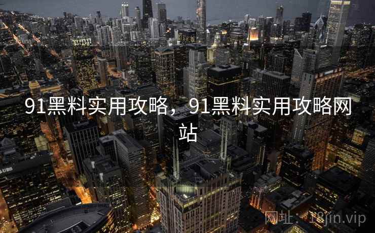91黑料实用攻略，91黑料实用攻略网站  第2张