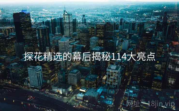 探花精选的幕后揭秘114大亮点  第1张