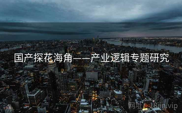 国产探花海角——产业逻辑专题研究  第2张