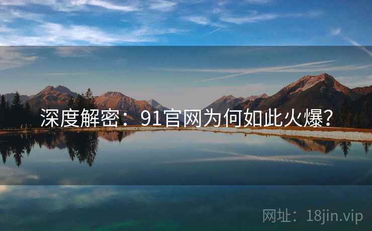 深度解密：91官网为何如此火爆？  第2张