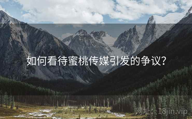 如何看待蜜桃传媒引发的争议？  第2张