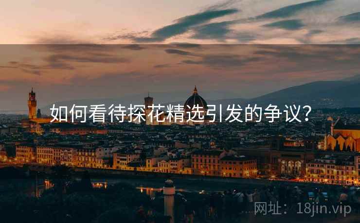 如何看待探花精选引发的争议？  第1张