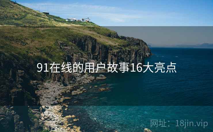 91在线的用户故事16大亮点  第1张