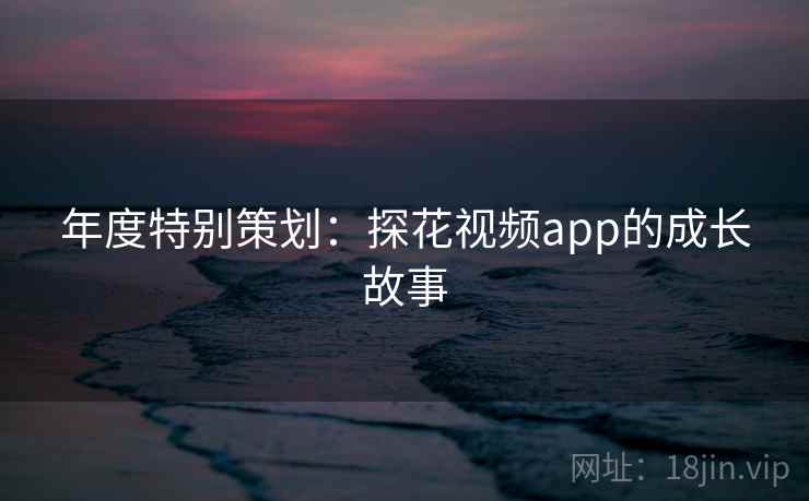 年度特别策划：探花视频app的成长故事  第2张